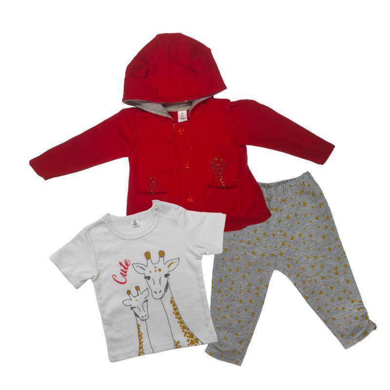 Conjunto bebe JIRAFA 1 SALE NIÑA